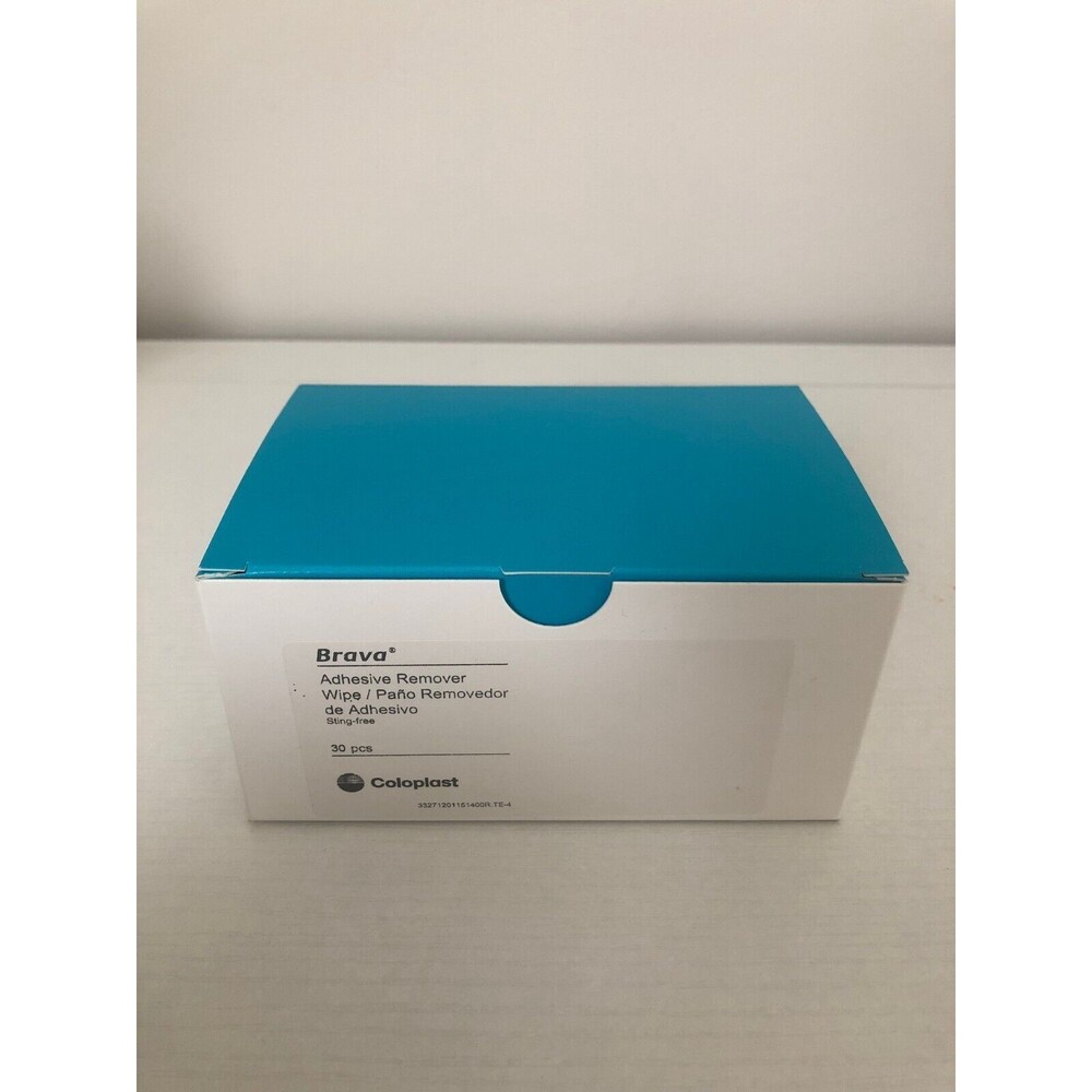 Coloplast #120115 Brava adhesive remover wipes,‎ NEW BX/30